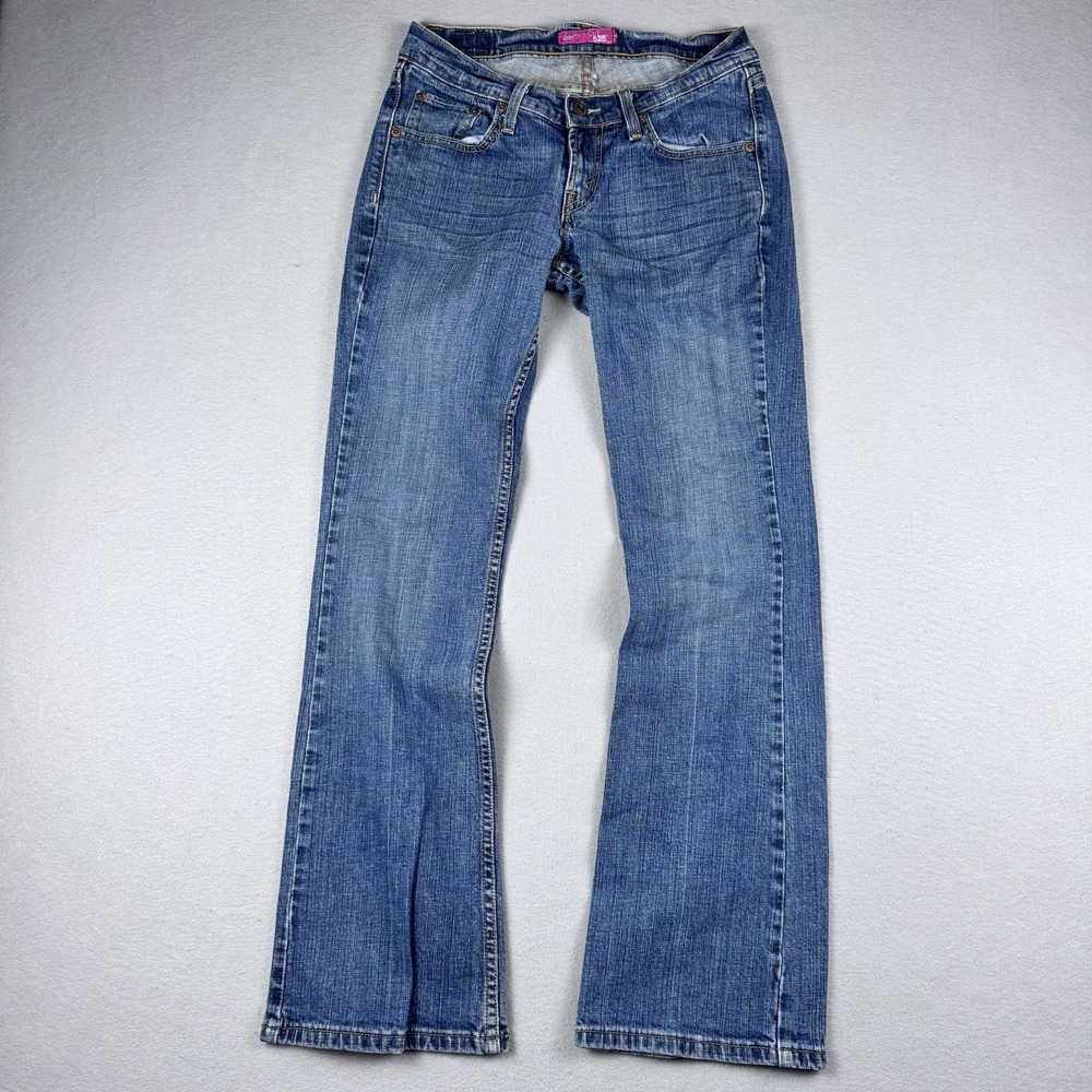 Levi's 528 Curvy Boot Cut Jeans Women 28X30 Western Workwear 2008 Rodeo Arena